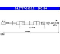 ATE 24.3727-0120.2 Handbrake cable
