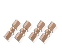 Parking Brake Cable Car Brake Line Fittings Universal Auto 3/16" Orifice Brass Compression Quality Fitting Connector Straight C5R9 Handbrake Cable Rear(4pcs)