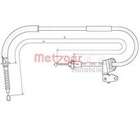 Parking Brake Cable Fits MINI Clubman R55 07-14 34406770868