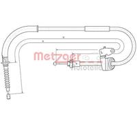 CABLE PULL PARKING BRAKE 10.4307 FOR MINI N12 B14 A 1.4L N47 C20 A 2.0L 4cyl