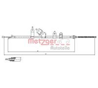 Fits METZGER 17.1081 HANDBRAKE CABLE ⭐UK Stock⭐