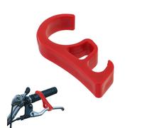 Parking Brake Lock Hook - Parts Front Brake Lever Jammer Clamp, Motorcycle Parking Safety Lock Buckle, Modified Brake Slop-e Hook Accessories - Red