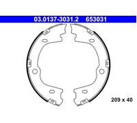 ATE 03.0137-3031.2 Handbrake shoes