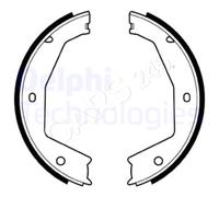 Parking Brake Shoe Set DELPHI Fits JAGUAR Xk 8 Convertible Coupe 96-05 CBC2347