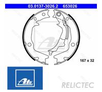 Parking Brake Shoe Set for KIA Hyundai:i20,SOUL,II 2 58305-2KA00 58350-1JA30