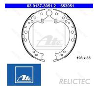 Parking Brake Shoe Set Honda:CR-V IV 4 43053-T1G-G00