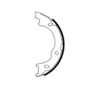 TEXTAR 91068100 Handbrake shoes