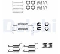 Parking Brake Shoes Accessory Kit Delphi LY1367 Fits Citroen Jeep Mazda