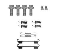 Parking Brake Shoes Accessory Kit Rear For Mercedes-Benz S-Class TEXTAR 97039600