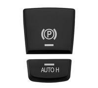 Parking Brake Switch Compatible With BMW 5 6 7 Series F07 F10 F01 F12 X3 X4 X5 X6 F11 F13 F18 F25 F26 F15 2014-2018 F16 Car Accessories Handbrake Brake P Button Switch Cover (Color : 1)