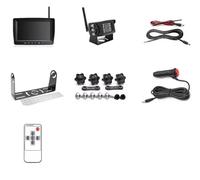 Parking Camera 1280x720 Definition AHD Wireless Truck DVR Monitor 7" Night For Vision Backup Recorder Wifi Camera For Bus Car Back up(1 cameras add 64GB)