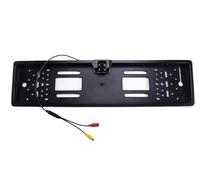 Parking Camera Car Plate Camera Rear View License Frame Waterproof Night For Vision Reverse Backup Camera 4 Or 8 Light Back up(Wire 8 LED)