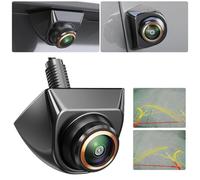 Parking Camera Car Rear View Camera 170° Adjustable Lens Fisheye Golden Full HD Night Vision Vehicle Reversing Cameras Rear Camera(720P Guideline)