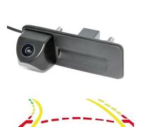 Parking Camera Dynamic Trajectory Tracks Parking Line RearView Reverse Trunk Handle Camera For For A1 For Roomster For Fabia Rear Camera
