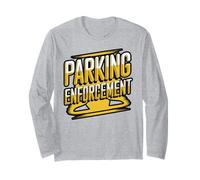Parking Enforcement Funny Uniform Design Long Sleeve T-Shirt