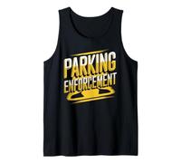 Parking Enforcement Funny Uniform Design Tank Top