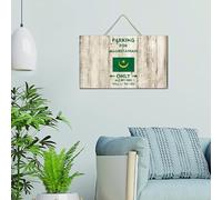 Parking for Mauritanian Only All Others Will Be Towed Wooden Plaque Sign Decorative Indoor Home Décor Wooden Signs Custom National Country Flags Wood Plaque for Bedroom Offices 6x10 Inch