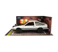 Parking Garage Model LED | 1:24 Scale Diecast Parking Lot Model PVC Simulation Underground Par-king Building | Car Model Collectibles for Bedroom Living Room Decoration with Light and Button Battery