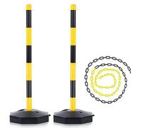 Parking Guardrails Parking Barrier Anti-Rust and Waterproof Car Parking Space Lock Bollard High Visibility Lockable Fold Down Car Parking Barrier Post Private Car Park Driveway Guard Saver Blocke(4)