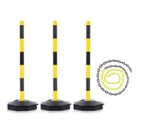 Parking Guardrails Parking Barrier Anti-Rust and Waterproof Car Parking Space Lock Bollard High Visibility Lockable Fold Down Car Parking Barrier Post Private Car Park Driveway Guard Saver Blocke(5)