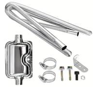 Parking Heater Exhaust Pipe Flexi Tube Joint Flexible Corrugated Stainless Steel Exhaust Pipe
