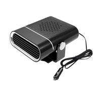 Parking Heater Kit 12V 24V 120W 260W Defrosting Heater Mini Cooling 2 In 1 Car Heating Fans Electric Autonomous Windshield Defroster Diesel Air Heater(Black 24V)