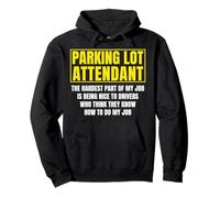 Parking Lot Attendant Pullover Hoodie
