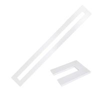 Parking Lot Line Stencil, Foldable Plastic Reusable Portable Parking Space Line Stencil for Painting Asphalt Concrete Parking Spaces and Roadway Lines (1)
