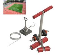 Parking Lot Striping Machine - Floor Tape Applicator for Masking and Court Line Tape - Ideal for Outdoor Pickleball Courts