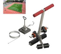 Parking Lot Striping Machine - Floor Tape Applicator for Masking and Court Line Tape - Ideal for Outdoor Pickleball Courts