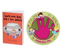 Parking Pal Car Magnet Safe Spot to Stand and Children's Safety Book Combo Pack (Fairies)