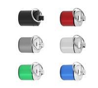 Parking Payment Coin Organizer Set for Transit Stops Shopping Trips, Compact Aluminum Carry Case Bundle that Keeps Small Change Ready, Six Count Pack Coin Holder Aluminum Change Case Loose Bag