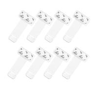 Parking Permit Holder for Car Windscreen,8 pieces Transparent Pass Holders Ticket Note Clip Tax Disc Holder for Car Vehicle and Caravan Plastic