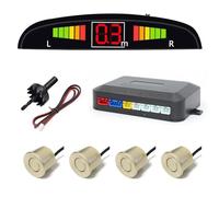 parking reverse radar Car Digital Screen Parking Sensor Kit Backlight Display With Switch 4 Sensors 22mm Reverse Radar Monitor Detector