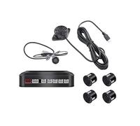 parking reverse radar Reverse Backup Radar For Universal Car Mounted Sensors Buzzer Kit Support Connect Radio Sound Alert Indicator Probe