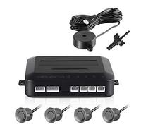 Parking Sensor Aolead Car Reversing Sensors Backup Radar System Buzzer Alarm with 4 Back Sensors - Grey