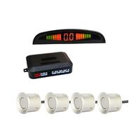 Parking Sensor Car LED Parking Sensor Kit With 4 Radar Accurate Digital Display Of Obstacle Distance Alarm Parktronic Kit （Blue)(A)