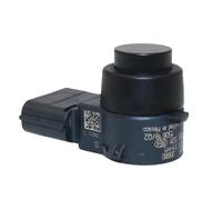 Parking Sensor Car Parktronic 39680-TV0-E11ZE PDC Parking Sensor For R L X For CRV For CiVic 39680-TVO-E111-M1 Black Silvery(Black)