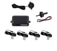 Parking Sensor fits for BMW E39 Kit Buzzer 22mm Reverse Backup Radar Sound Alert Indicator Probe System 12V Parking Assist Systems(Color:Silver)