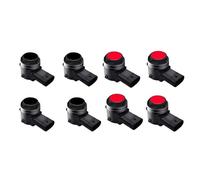 Parking Sensor Front Rear Reverse Parking Sensor PDC Car Reversing AID System For CR-V For CRV RW RT RY 2017 2018 2019 2020 2021 2022(4 Black 4 Red)