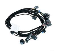 Parking Sensor Wiring Harness Front Bumper A8 S8 for Year 2010-2013 Part Number 4H0971095AF Made of High Quality ABS Black Wear-Resistant Easy Installation for Exact Repair of Vehicles