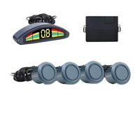 Parking Sensors Front Parking Sensor Kit Auto Car Prefix Parktronic Vehicle Assistant Buzzer Alarm Volume Not Backup Radar Parking Sensors Sensor(Pearl White)(Light blue)