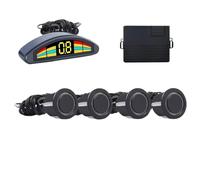 Parking Sensors Front Parking Sensor Kit Auto Car Prefix Parktronic Vehicle Assistant Buzzer Alarm Volume Not Backup Radar Parking Sensors Sensor(Pearl White)(Matte)