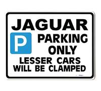 Parking Sign compatible for Jaguar owner gift - Personalised present for x xj xf e s type xk8 xj6 mk2 models -Size small or large