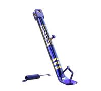 Parking Single Side Footrest Adjustable Side Stand Retractable Support Foot Shelf Motorcycle Kickstand Parking Racks Motorbike Kick Bracket Accessories