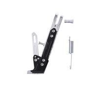 Parking Single Side Footrest Motorcycle Kickstand Parking Kick Stand Bracket Foot Side Supportor Crutch Holder Motorbike Accessories Universal