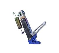 Parking Single Side Footrest Motorcycle Support Side Frame Adjustable Scooter Stand Kick Bracket Start Parking Foot Replacement Handle Accessories