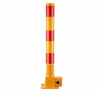 Parking Space Lock Lockable Barrier Bollard Post, able Fold Down for Traffic Control and Driveway Safety - Durable Bolt Down Design