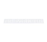 Parking Stencil - 12 Inches Reusable Tool, Silicone Paint Template, Washable Marking Mat | All-Weather Guide for Asphalt Pavement Providing Clear Visible Results Across Backyard Sidewalk Curbs