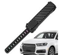 Parking with Phone Number - Retractable Decoration for Car Dashboard, Sign with Phone Number for Parking, Apartment Shopping Mall, Construction Site, Hotel, Car SUV
